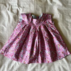 Tea Collection floral dress with matching bloomers
